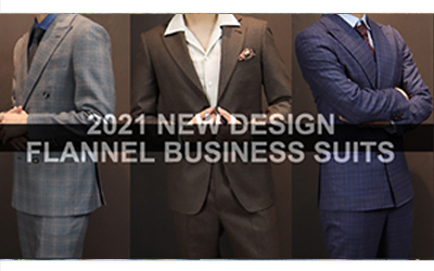 2021 New Style MTM Flannel Suit
