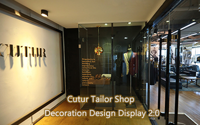 Cutur Tailor Shop Decoration Design Display 2.0