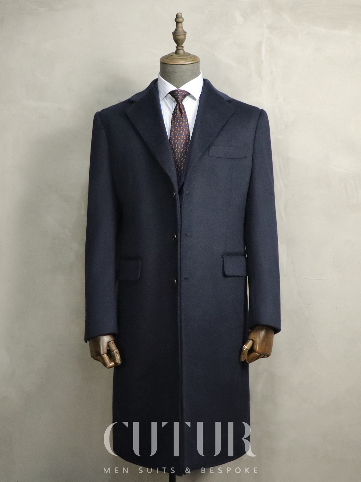 Classic Single Breasted Buisness Overcoat