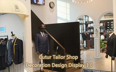 Cutur Tailor Shop  Decoration Design Display 3.0