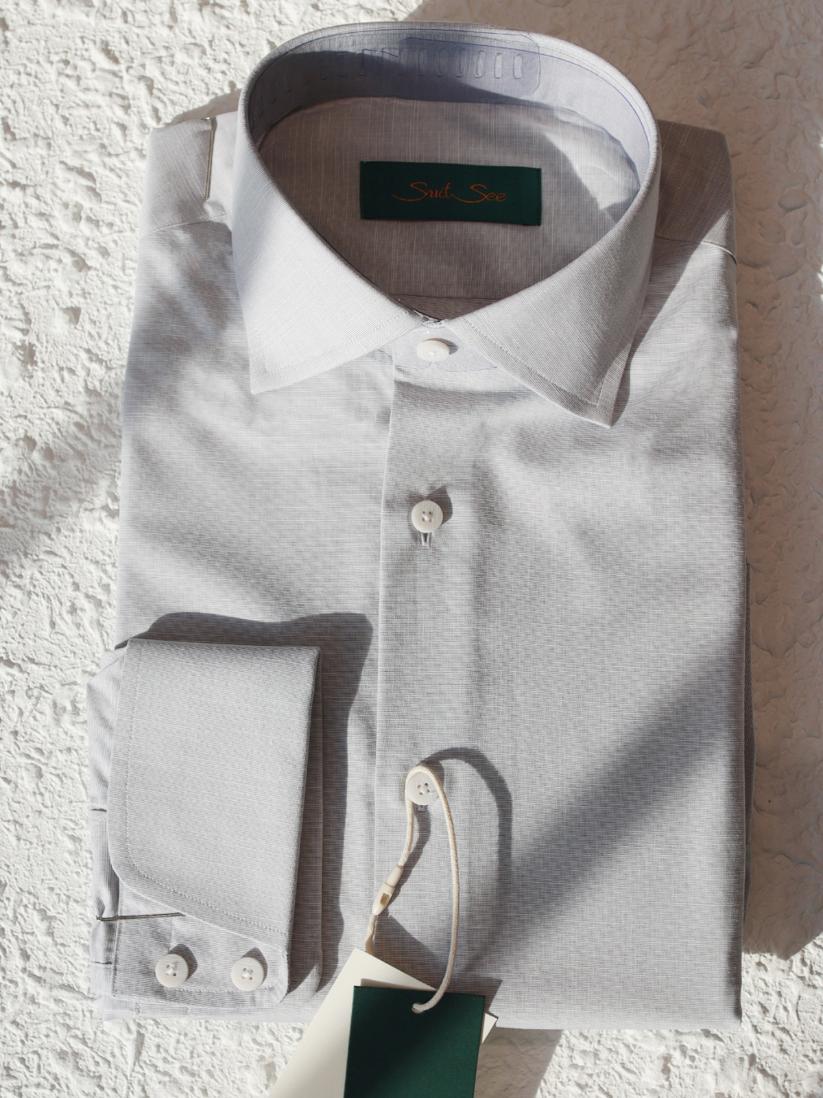 Wide Spread Linen Cotton Shirt 3820