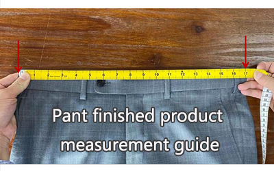 Pant Finished Product Measurement Guide