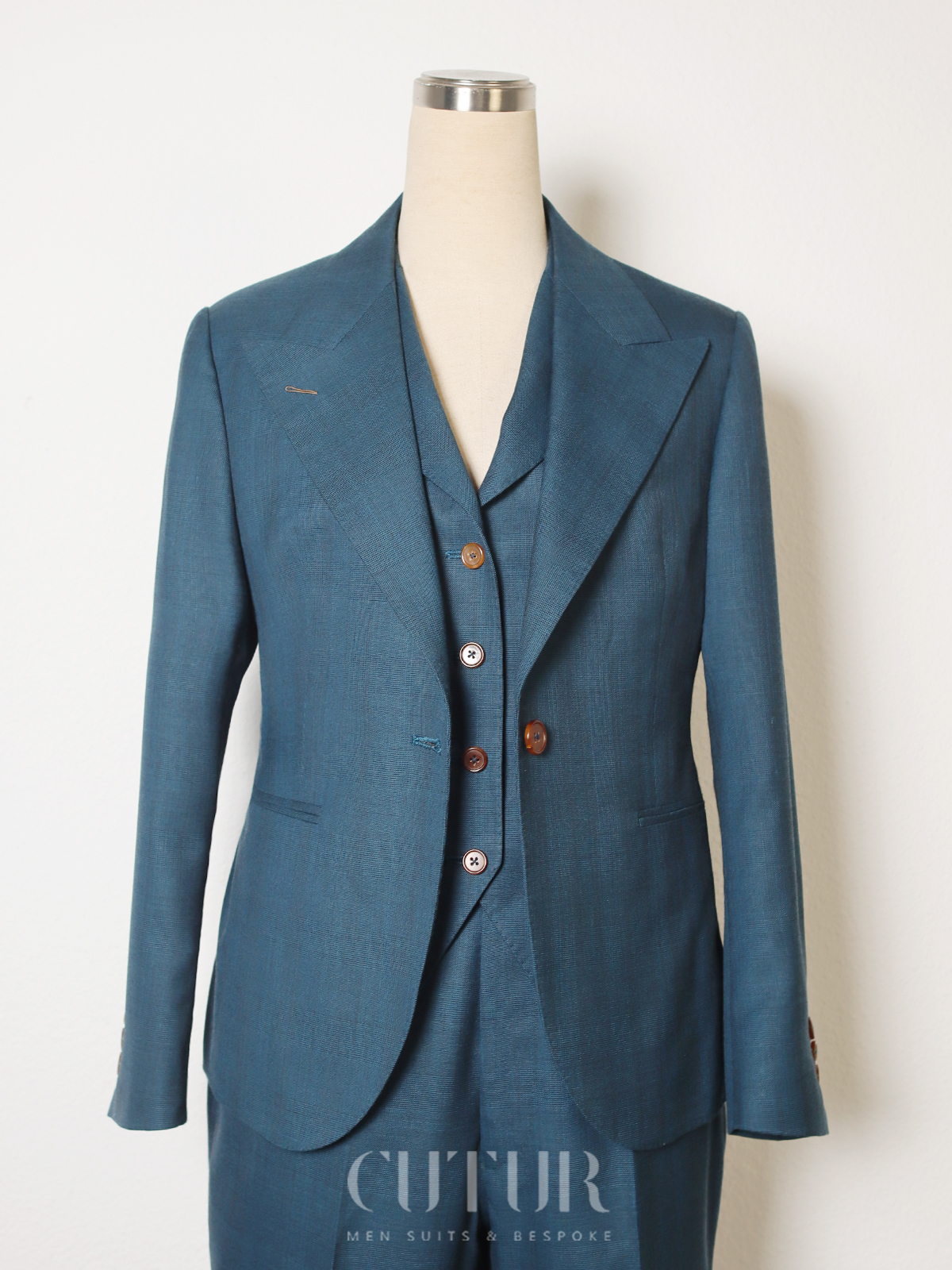 【Blue Label】Brown Aaron 140‘s  Women's Formal Suit 