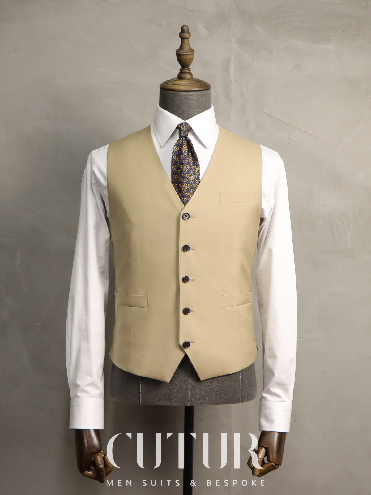Classic Single Breasted Business Vest 