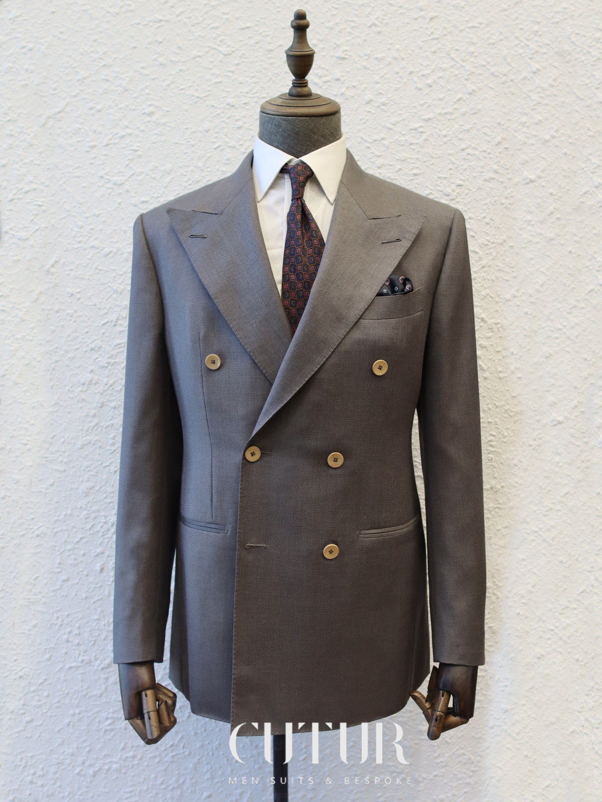 【Gold Label】Double breasted classic British handmade suit