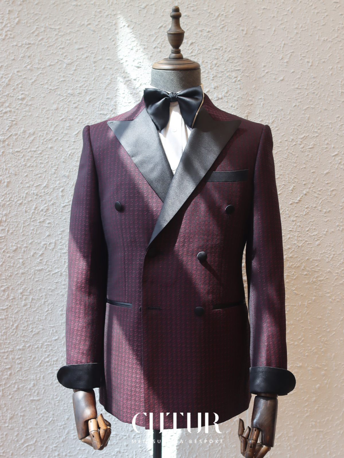 【Purple Label】 Double Breasted Tuxedo Blazer Jorge Carlli