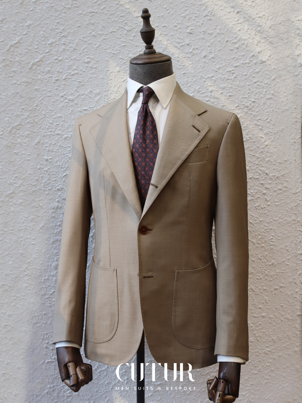 【Gold Label】Doubel Handmade Stitching Fully Handmade Suit