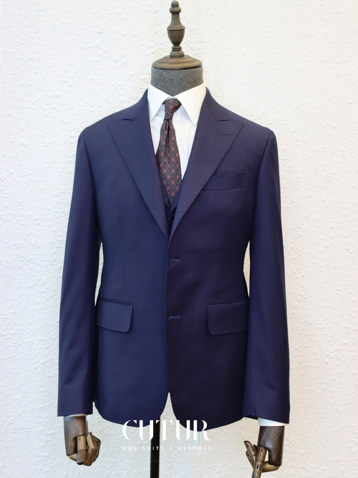 【Gold Label】Guabello 150'S 105058 Italian Style Suit