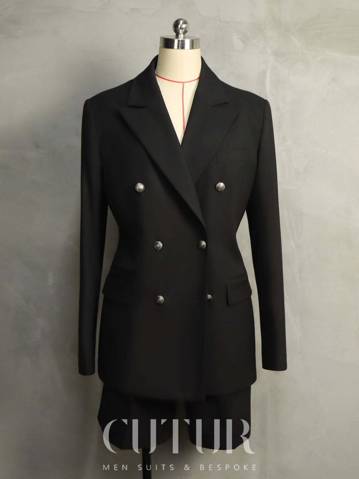 【Green Label】Classic Soft British Women's Black Blazer  