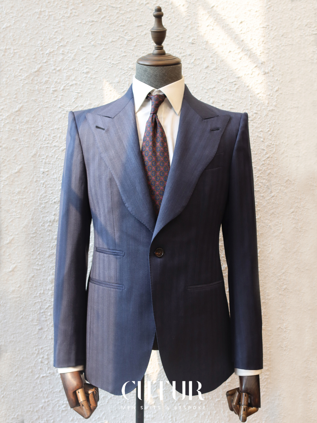 【Gold Label】Wave Peaked Laple Classic British Style Suit