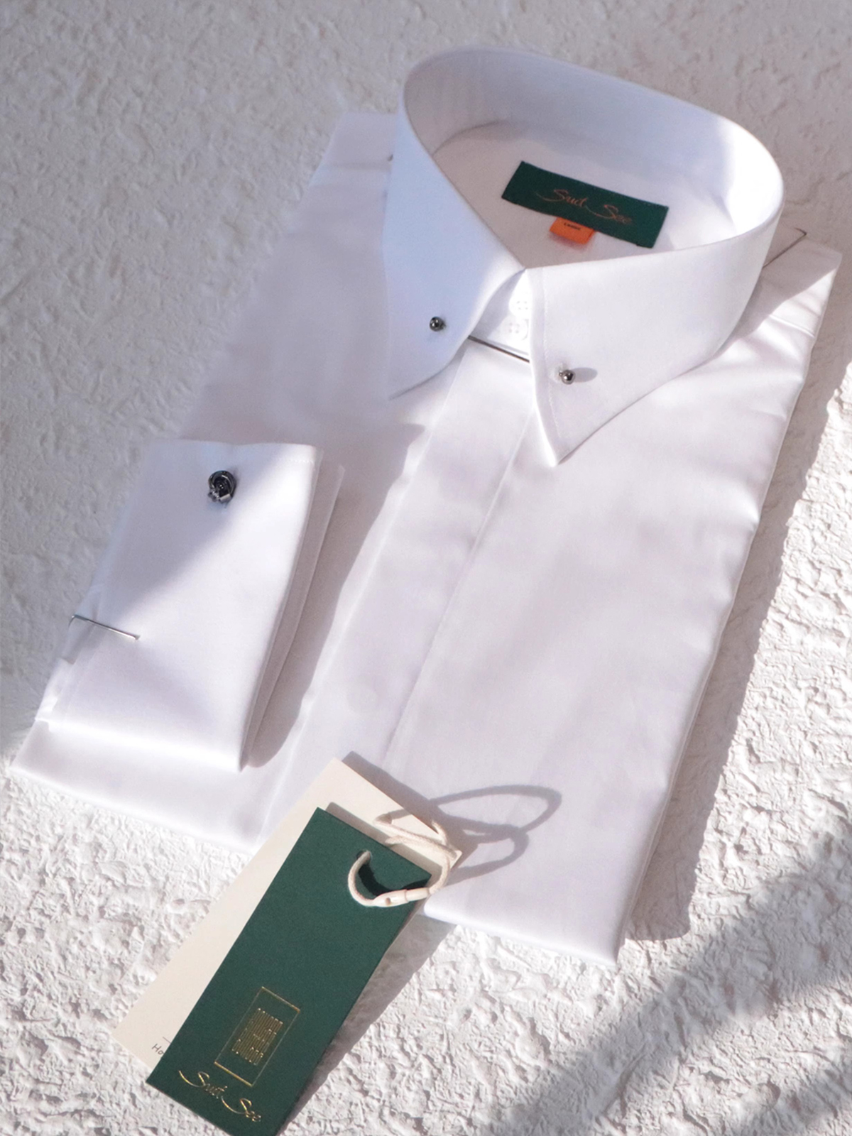 White Point Pin Collar Shirt 2964